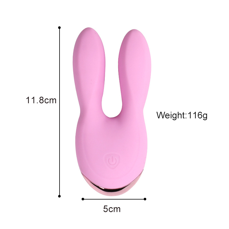 10 Frequency Waterproof Silicone LED Love Egg para sa Babae at Mag-asawang Pink (10)