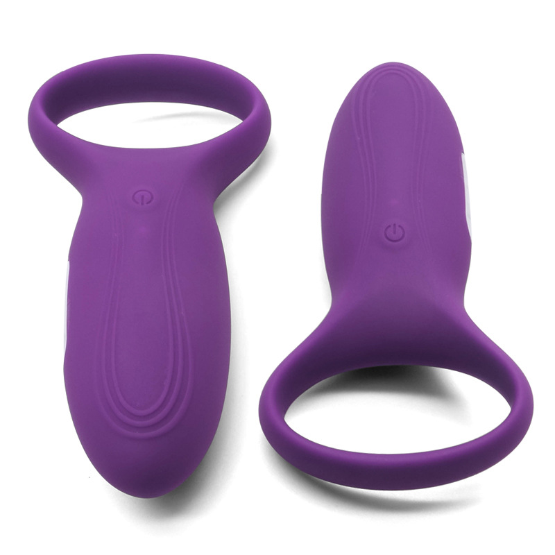 IMO Full Silicone Vibrating Cock Ring - E sa keneleng Metsi Rechargeable Penis Ring Vibrator (2)