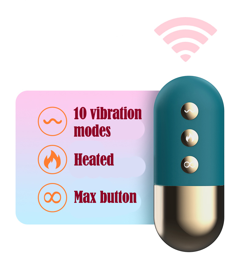 Love Egg Vibrator Wireless Remote Mana 10 Modes Vibrating Remote Control Vibrating Egg G Point Vibrator Wahine Sex Toys (8)