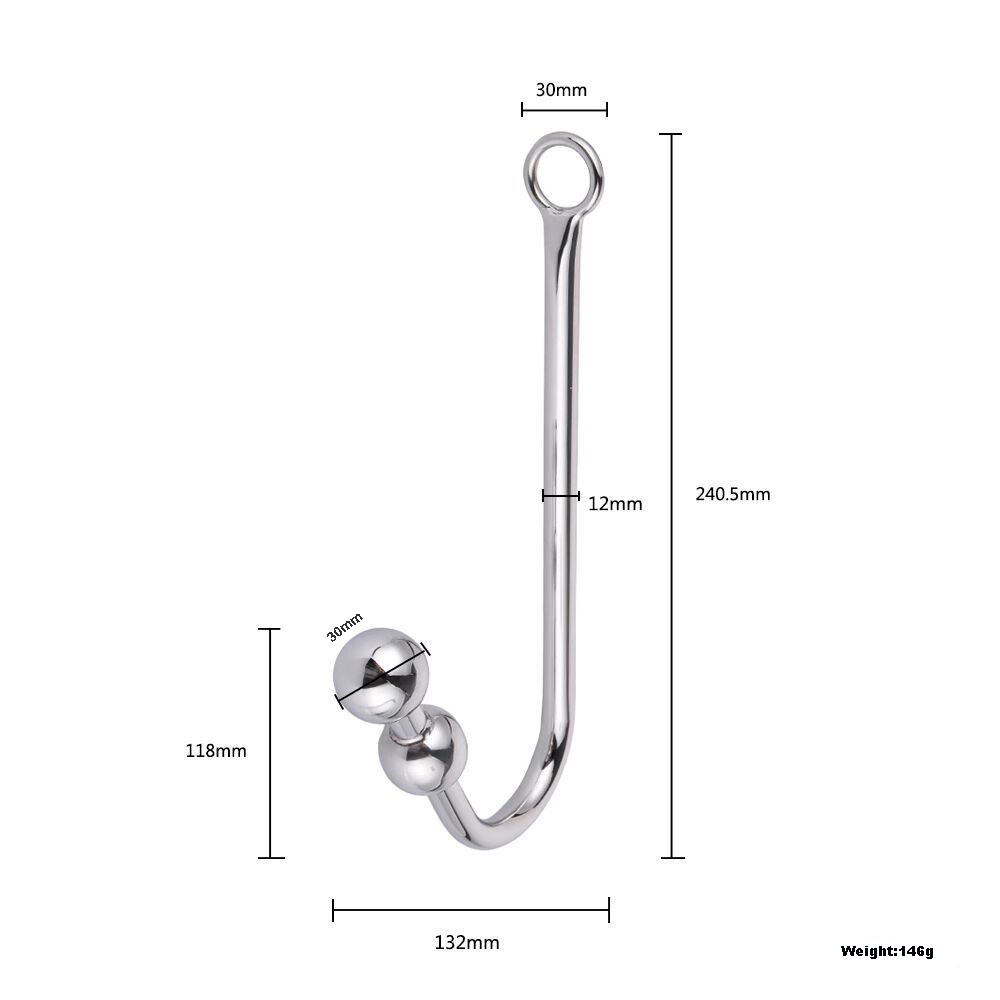 Metal Anal Hook Bhora Ring Prostate Massager Stainless Steel Butt Plug DzeBonde Varume (1)