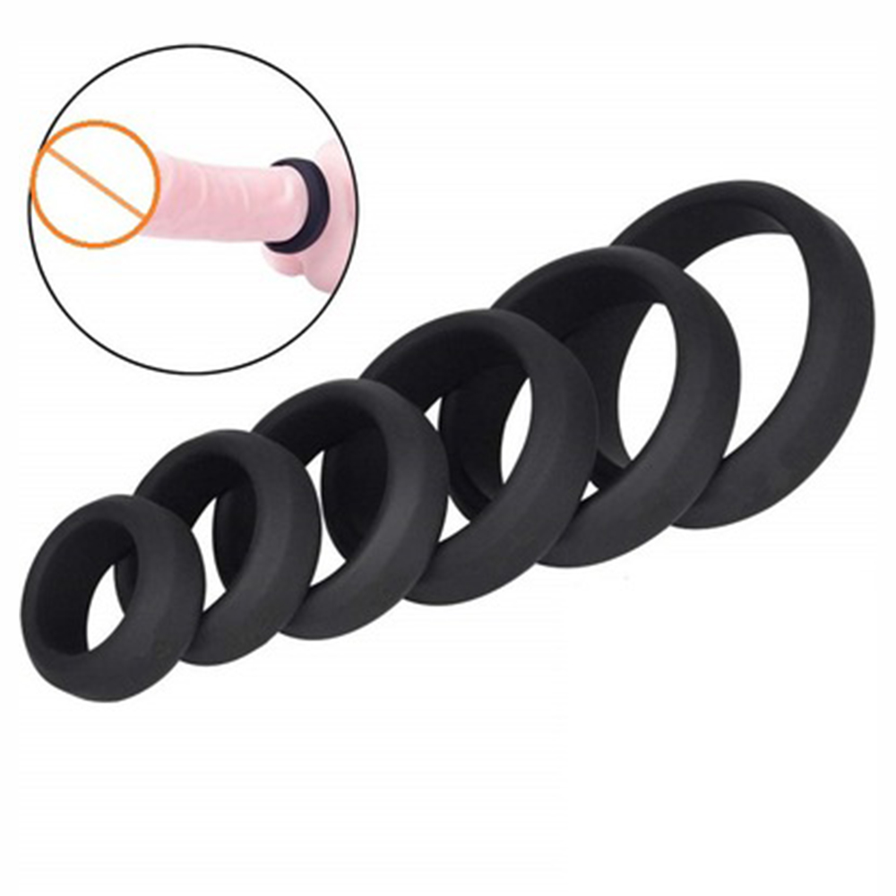 Premium Quality Silicone Penis Cock Rings (2)