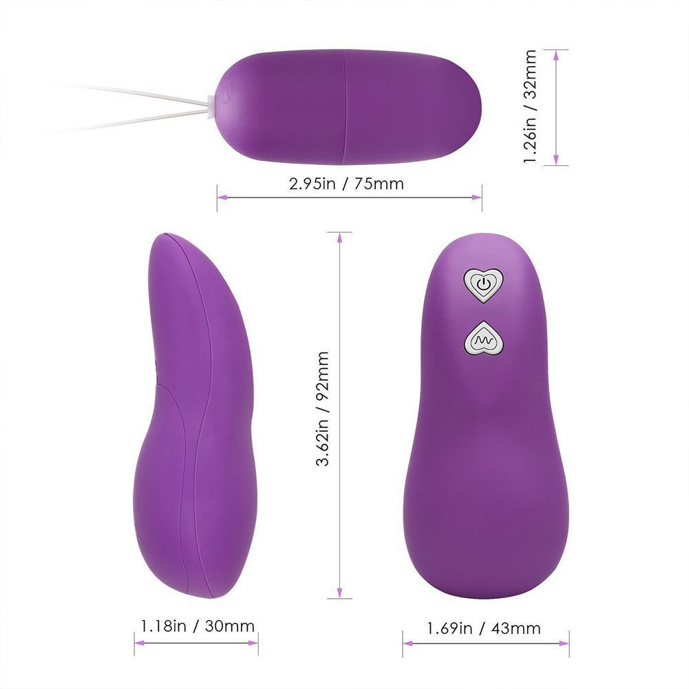 Remote Control Wireless Love Egg Vibrator Mainan Seks Klitoris G Spot (3)