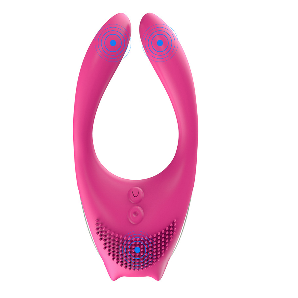 Vibromasseur étanche en silicone