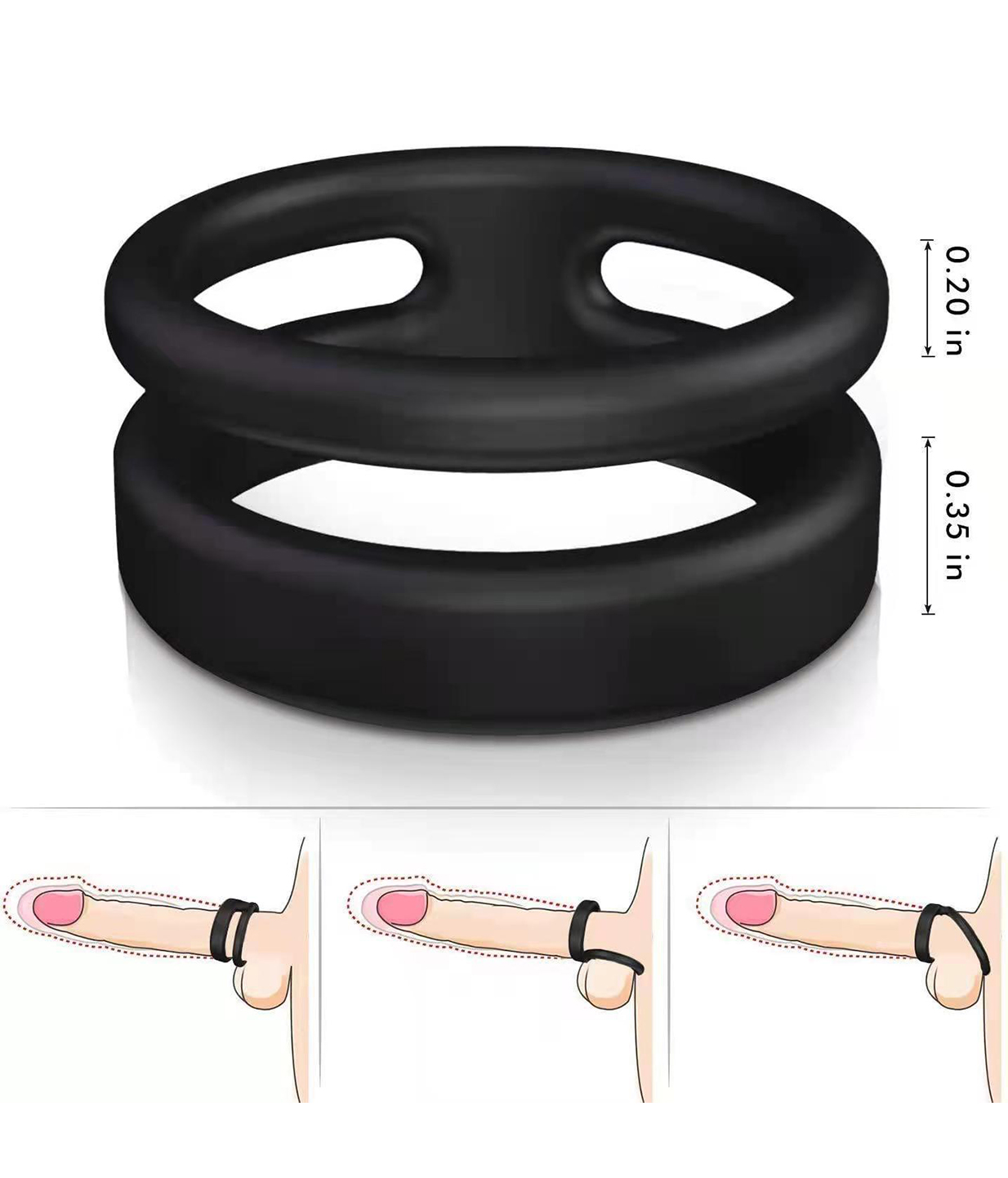 Vibrating Penis Ring (5)၊