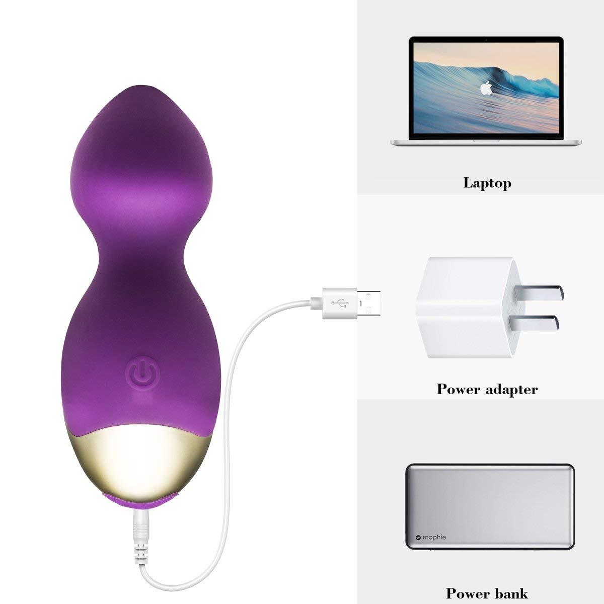 Vibromasseur d'oeufs à distance sans fil Adult Sex Toys Egg Women 10 vitesses USB rechargeable (2)