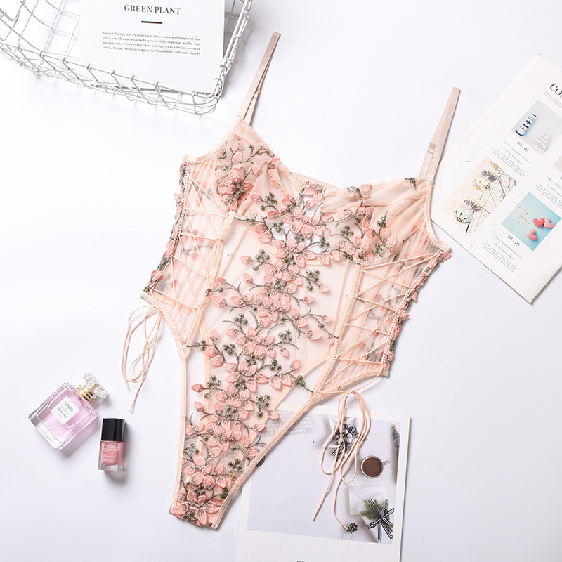 sexy one piece transparent erotic lingerie (8)