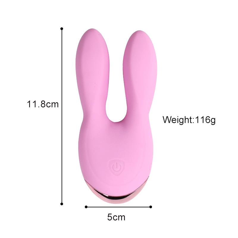 10 Frequency Waterproof Silicone LED Love Egg for Women and Couple Pink (10)