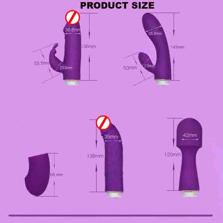 4 in 1 Adult sex toys Magic 10 Frequency Silicone adult sex toy (6)