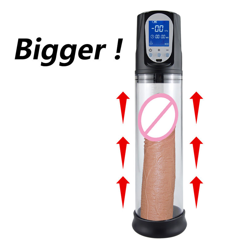 Electric Penis Vacuum Pump with 4 Suction Intensities (3)