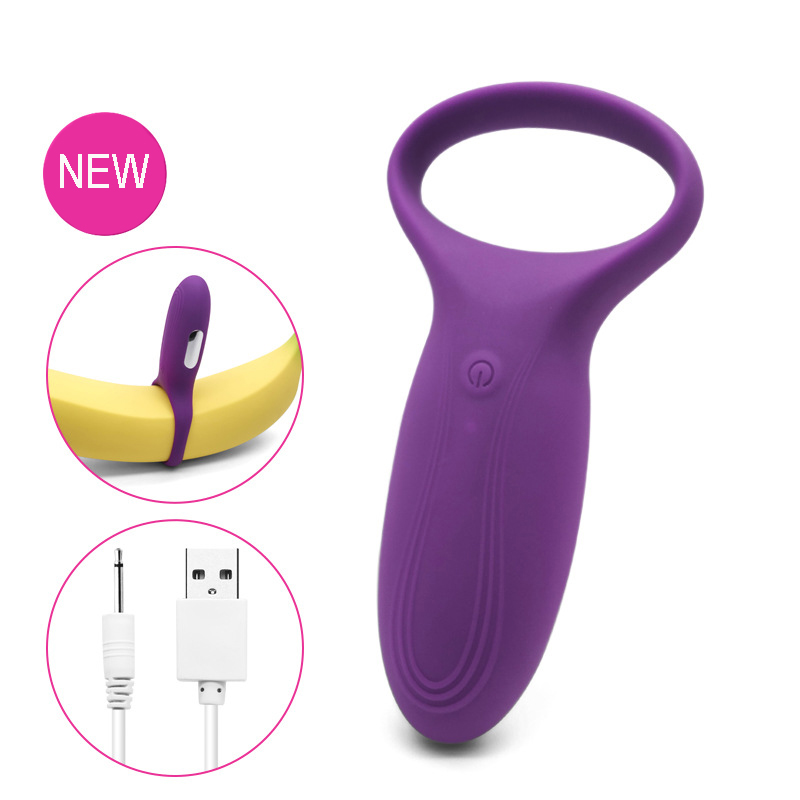 IMO Full Silicone Vibrating Cock Ring - Waterproof Rechargeable Penis Ring Vibrator (1)