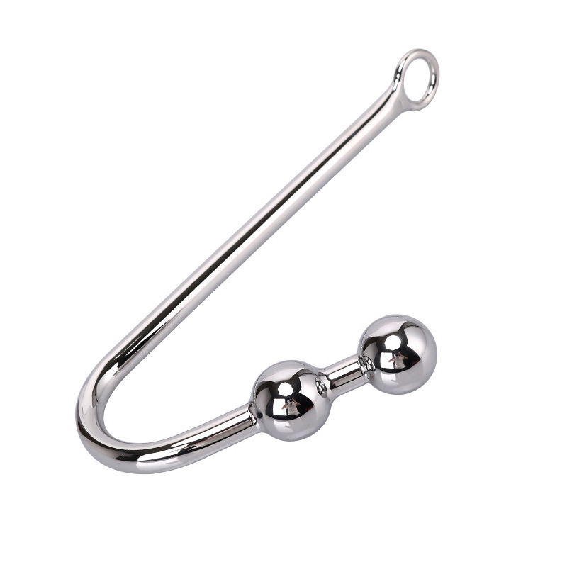 anal hook sex toy Stainless Steel Anal Hook Butt Plug Vagina Prostate Massager Dildo Sex Toy  Women main image 0