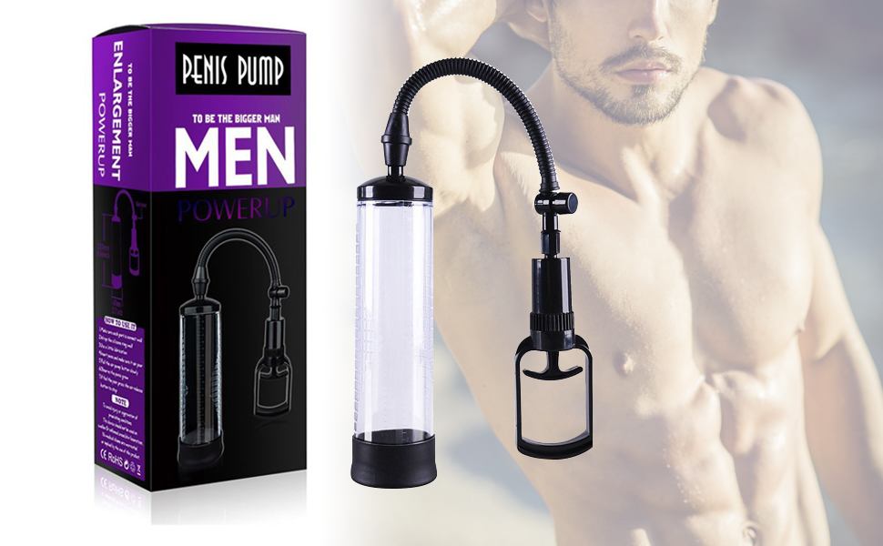 Strengthen Enlarger Booster Extender Setting Device Penis Vacuum Air Pump for Men (1)