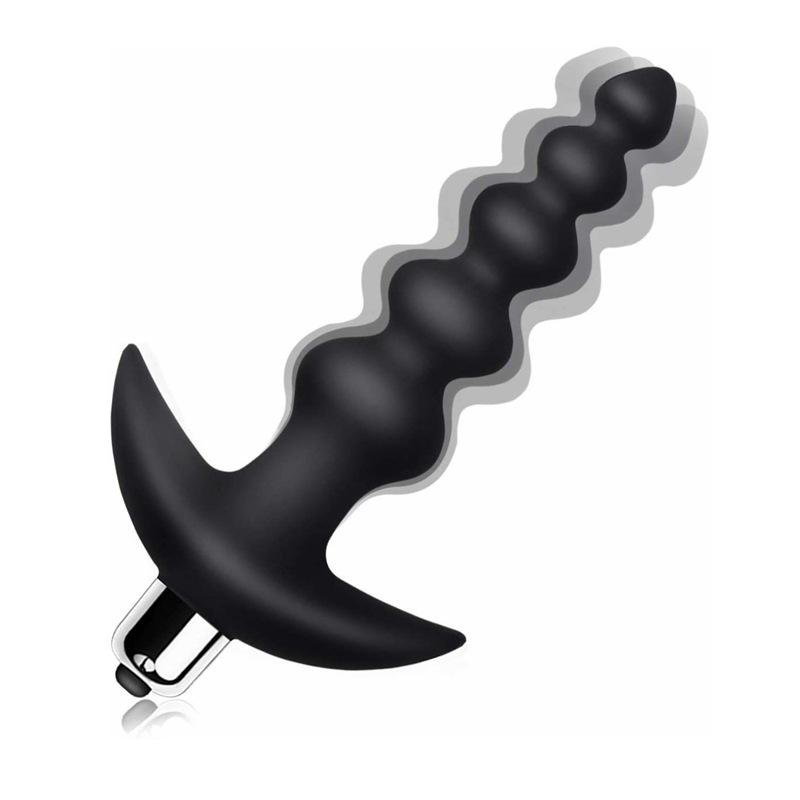 Wholesale Flexible Silicone 10 Vibration Modes Vibrating Anal Beads Butt  Plug Manufacturer and Supplier